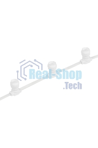 Шина в виде ленты Neon-night Belt-Light 2 жилы шаг 20 см, 500 патронов, Е27, белый провод, влагостойкая IP65