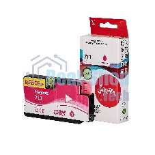 Картридж струйный Sakura CZ131A (№711 Magenta) для HP, пурпурный, 26 мл.