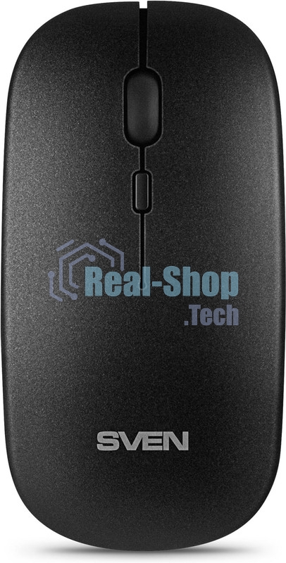 Мышь беспроводная SVEN RX-565SW темно-серый, 1600 dpi, радиоканал, USB, кнопки - 4