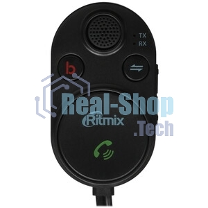 Автомобильный FM-модулятор Ritmix BTR-200 черный BT USB (80002461)