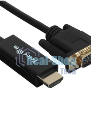 Кабель-переходник Telecom HDMI --> VGA_M/M 1,8м