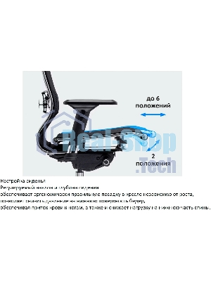 Кресло компьютерное Samurai Black Edition New, черный 30.3.15.AA z30.3.15.AA