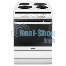 Плита электрическая Hansa FCEW63010 белый, конфорок 4 шт, духовка 69 л, 60 см x 85 см x 60 см