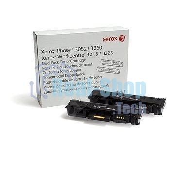 Картридж лазерный Xerox 106R02782 черный, 6000 стр. (упаковка 2шт х 3000 стр.), для Phaser 3052/3260/WC 3215/25 (channels)