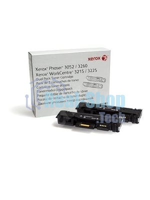 Картридж лазерный Xerox 106R02782 черный, 6000 стр. (упаковка 2шт х 3000 стр.), для Phaser 3052/3260/WC 3215/25 (channels)