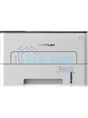 Принтер лазерный Pantum P3010DW, A4, ч/б, печ. до 30 стр/мин., 1200 x 1200 dpi, USB, RJ-45, Wi-Fi, NFC