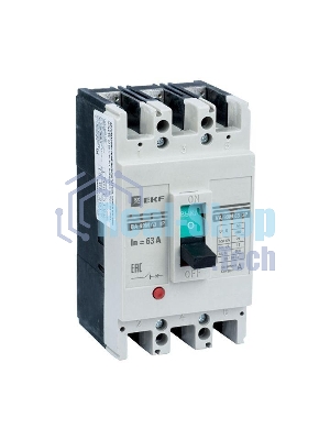 Выключатель автоматический 3п ВА-99М 63/63А 20кА Basic EKF mccb99-63-63m