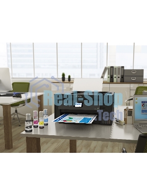 МФУ струйное Epson L14150, (C11CH96404/C11CH96505/C11CH96403/C11CH96502/C11CH96507), A3, цветной, печ. 38 стр/мин (ч/б) 24 стр/мин (цв.), 1200 x 4800 dpi (печать) 1200x2400dpi (скан.), USB, RJ-45, Wi-Fi