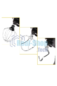 Миксер планетарный Hyundai HYM-S5461 1200Вт черный