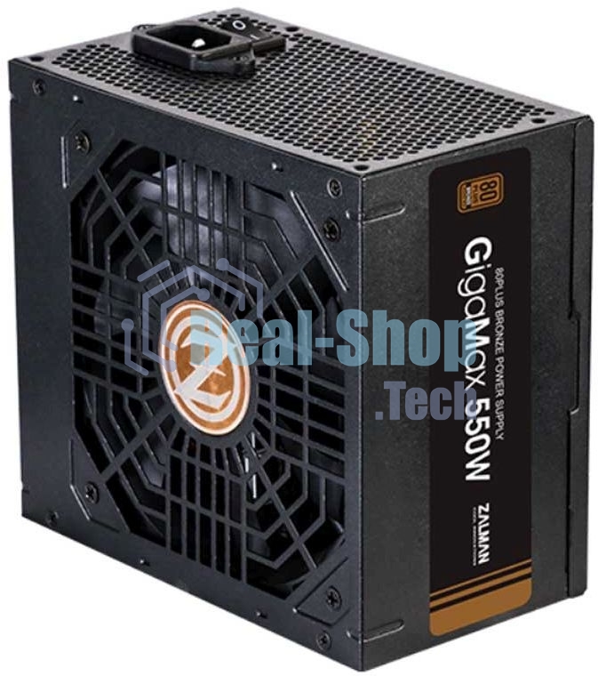 Блок питания Zalman ZM550-GVII, 550Вт, 80 PLUS Bronze, 120мм, черный