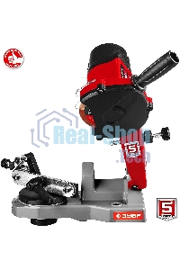 Станок заточной ЗУБР СЦ-200 для пильных цепей, d104 мм, 90 Вт