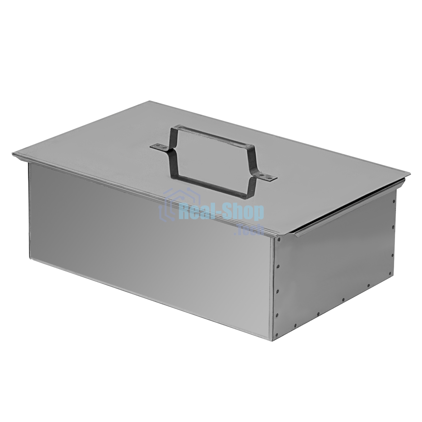 Коптильня двухъярусная 420x270x175 мм, нерж. сталь, 0,8 мм, с поддоном, Camping Palisad