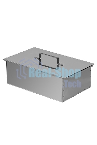 Коптильня двухъярусная 420x270x175 мм, нерж. сталь, 0,8 мм, с поддоном, Camping Palisad