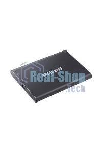 Внешний SSD Samsung T7, 2TB, USB 3.2 Gen 2 Type-C, R/W 1050/1000, титан