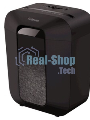 Шредер Fellowes PowerShred LX50 черный (секр.P-4)/перекрестный/9лист./17лтр./скрепки/скобы/пл.карты