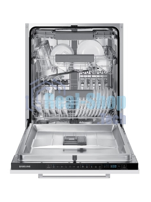 Встраиваемая посудомоечная машина Samsung DW60A6092BB/WT, черный, 59.8 см, 14 компл., 46 дБ, класс A