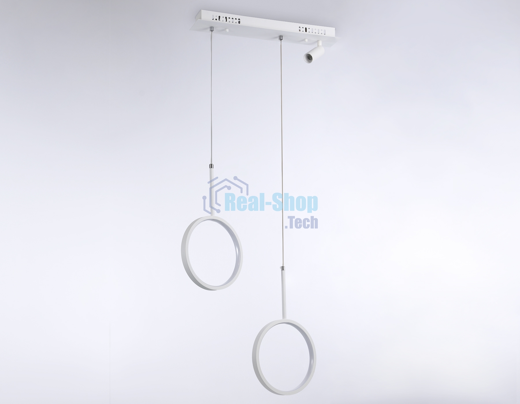 Светильник Ambrella light FL5272/2+1 WH белый 38W 3000K/4200K/6400K+4200K 500*90*1200 (ПДУ ИК)