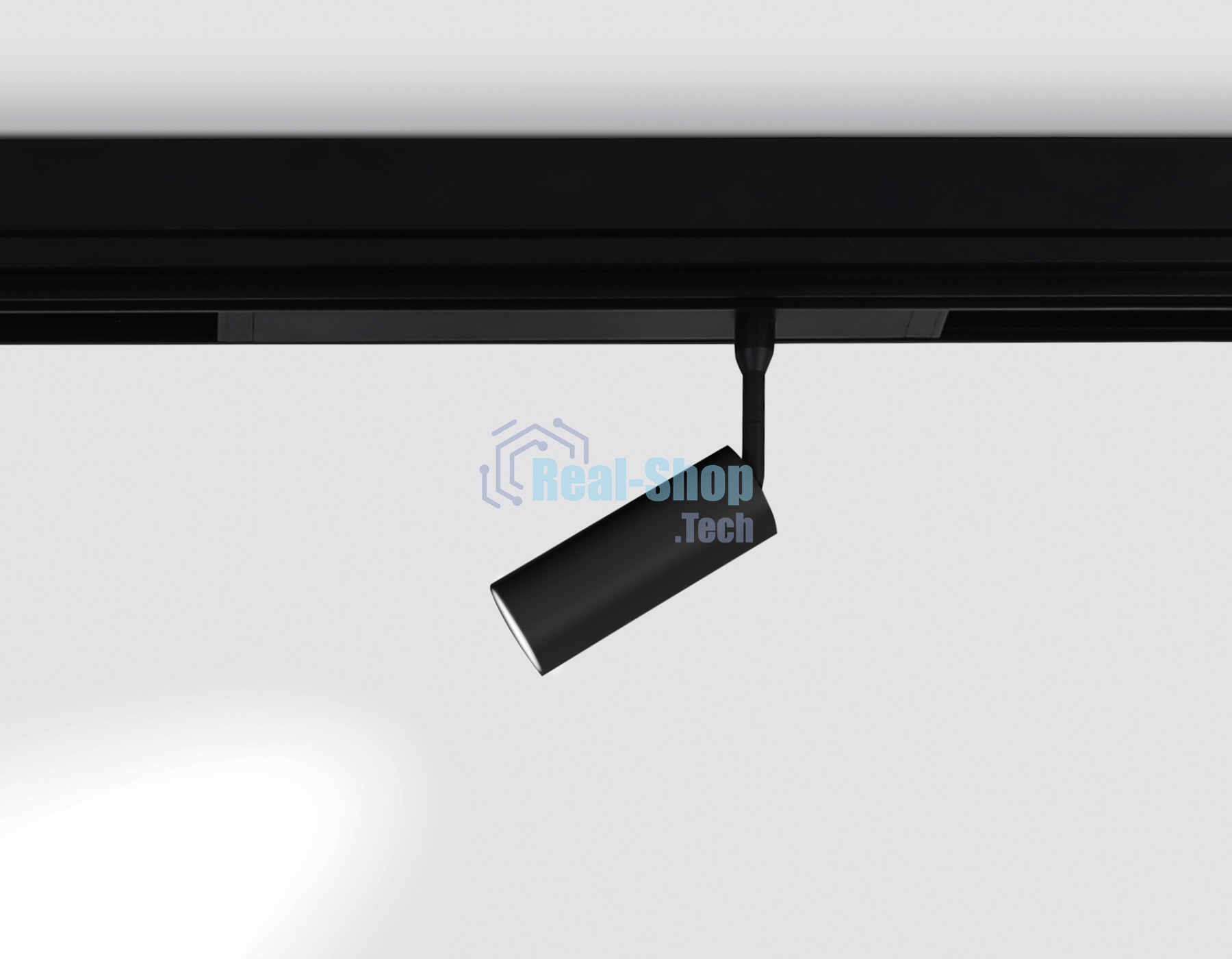 Светильник светодиодный трековый для шинопровода Magnetic Ambrella light GL1610 BK черный IP20 7W 4200K 220V 36° D35*80 (Без ПДУ)
