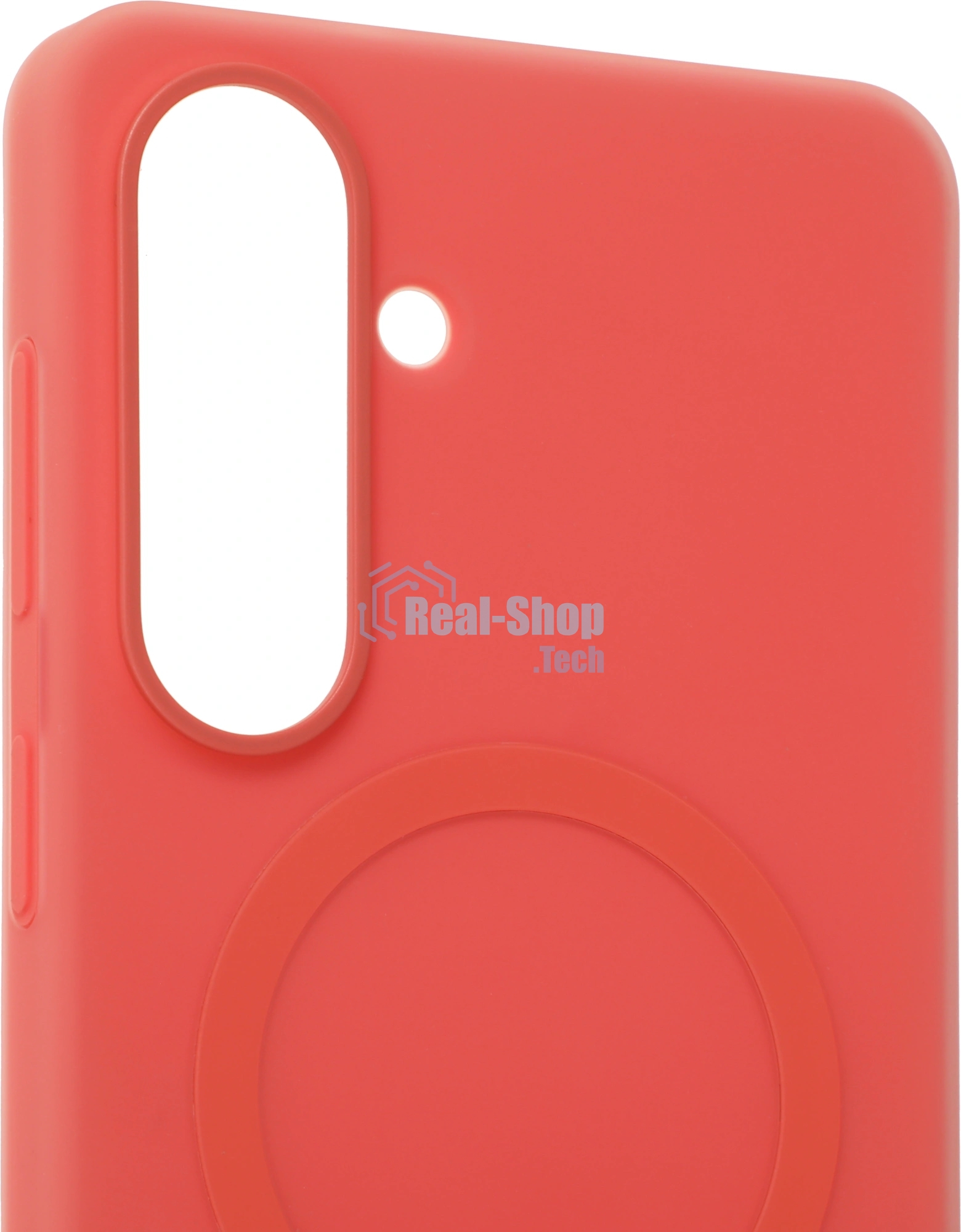 Чехол (клип-кейс) Samsung для Samsung Galaxy S26+ Silicone Magnet Case with MagSafe коралловый (EF-ES947COEGRU)