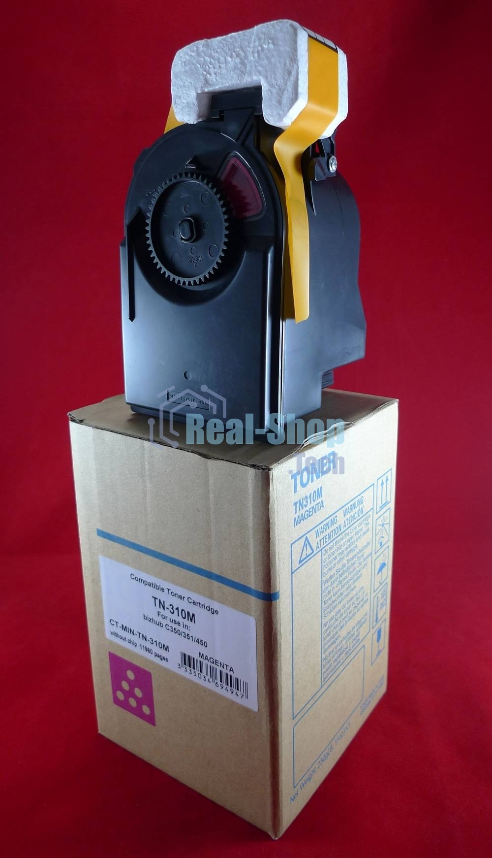 Картридж лазерный ELP TN-310M пурпурный (11500 стр) (туба, 230 гр.) для Konica-Minolta bizhub C350/351/450