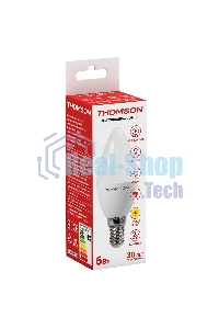 Лампа светодиодная Hiper THOMSON LED CANDLE 6W 480Lm E14 3000K TH-B2013
