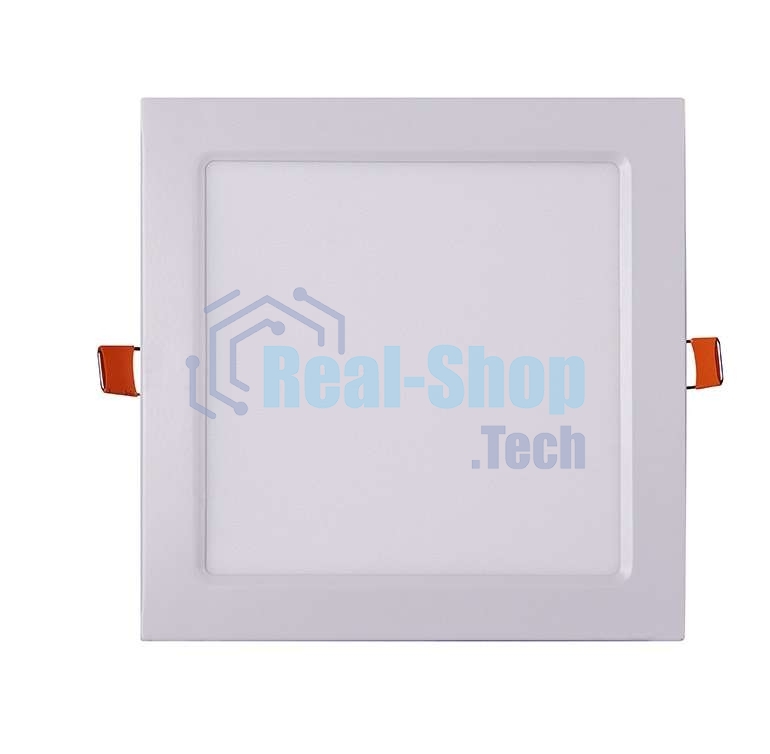 Светильник светодиодный ультратонкий встраив. PPL-S 15Вт 6500К IP40 WH 190мм квадрат Jazzway 5008403A