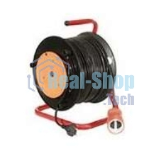 Удлинитель на катушке 1х50 м с заземл. 10А IP20 2.2 кВт с выносн. розеткой Союз 481S-2305