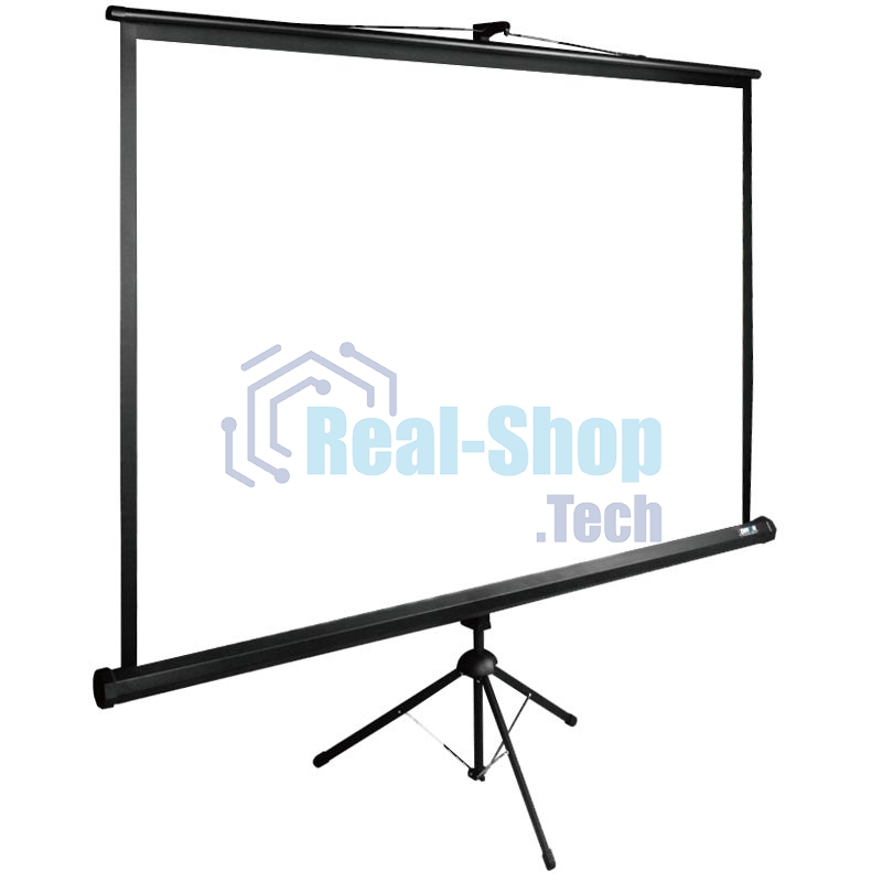 Экран Cactus 150x200 см TriExpert CS-PSTE-200х150-BK 4:3 напольный рулонный