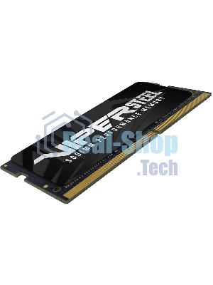 Оперативная память Patriot Viper Steel, DDR4, 8GB (1x8GB), 3200MHz, CL22, с радиатором, черный, SO-DIMM