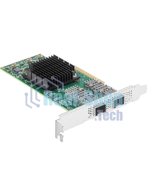 Сетевая карта ConnectX-4 Lx EN network interface card, 25GbE dual-port SFP28, PCIe3.0 x8, tall bracket, SR-IOV, TCP/UDP, MPLS, VxLAN, NVGRE, GENEVE, iSER, NFS RDMA, SMB Direct, ROHS R6