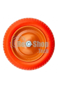 Колесо Palisad полиуретановое 3.00-8 длина оси 90мм подшипник 16мм