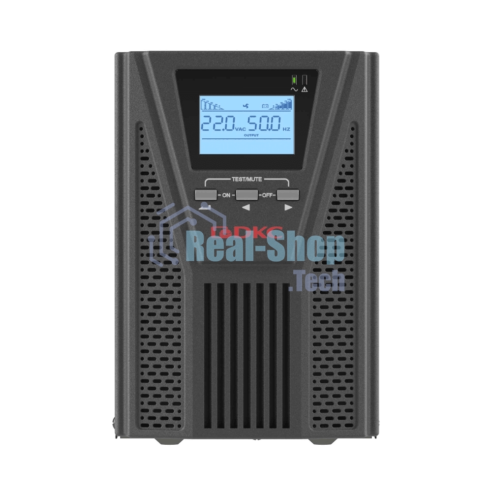 Источник бесперебойного питания DKC SMALLT1A10S / 1000ВА / 900Вт / 2 x CEE 7 (евророзетка)