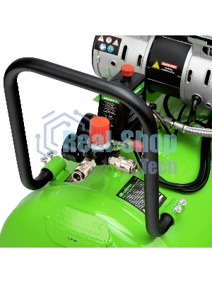 Компрессор безмаслянный малошумный Сибртех МБ 2250/100, 2250 Вт, 100л, 400 л/мин