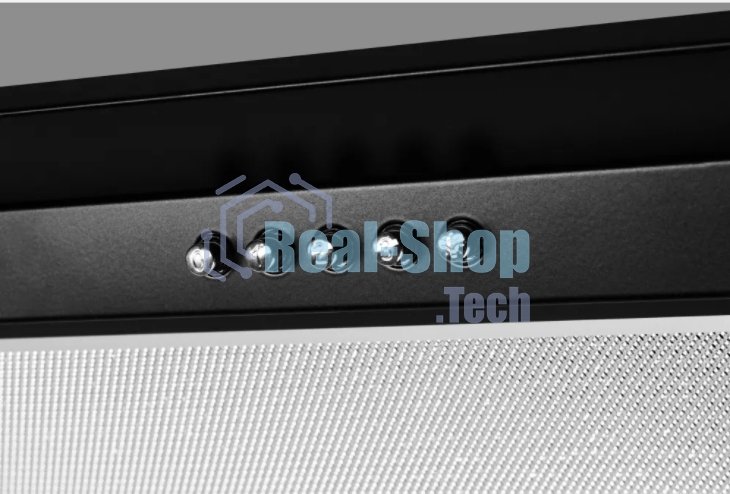 Вытяжка встраиваемая Kuppersberg Inlinea 52 BX черный/серебристый, 52 см, 1300 куб. м/ч, 41 дБ