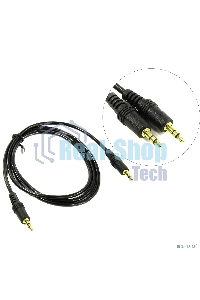 Кабель аудио Exegate EX284942RUS EX-CCA-404-1.2 (3.5мм Jack M/3.5мм Jack M, 1,2м, позолоченные контакты)