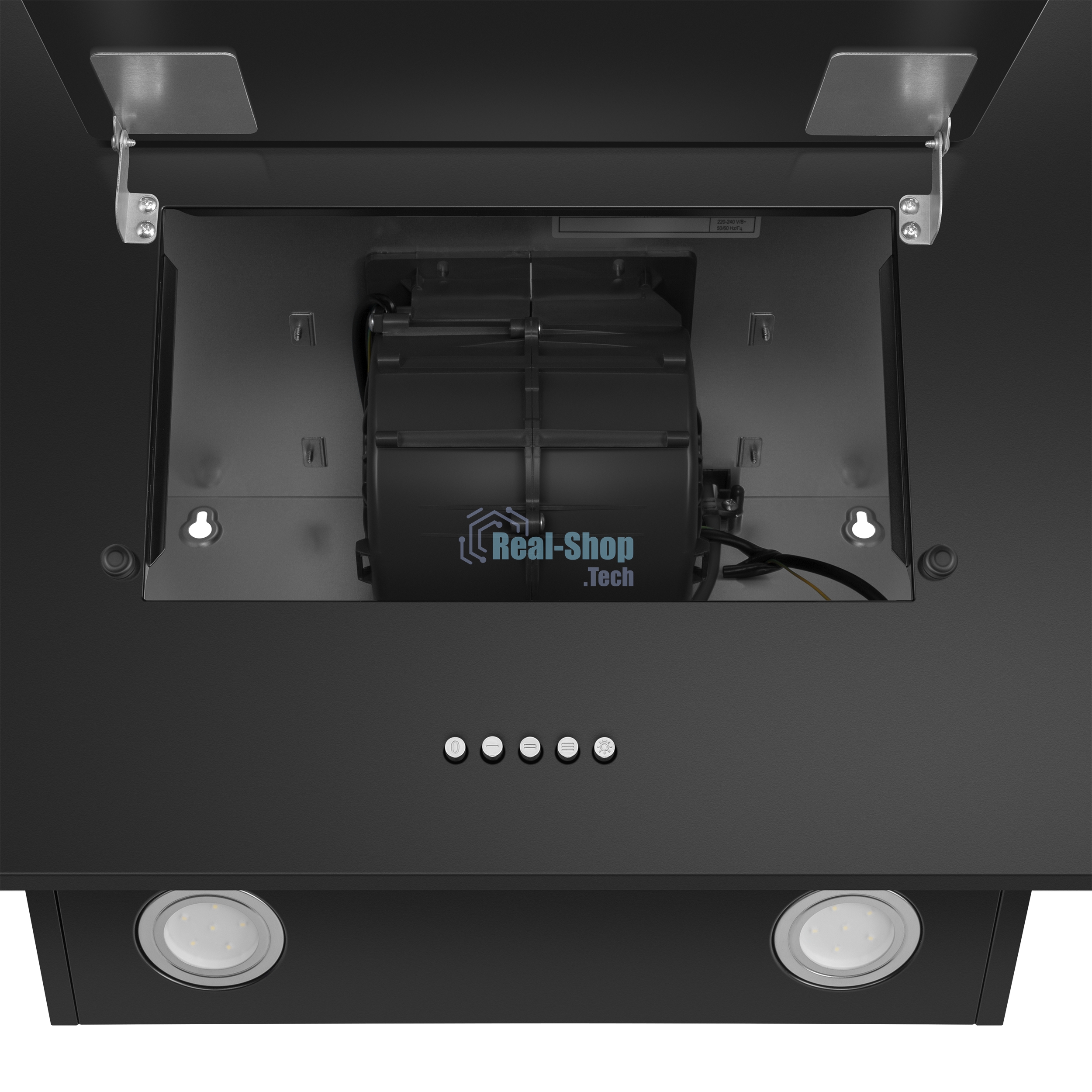 Вытяжка наклонная Maunfeld Tower 60 черный, 60 см, 700 куб. м/ч, 66 дБ