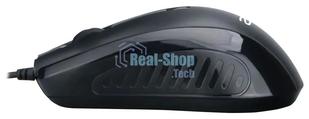 Мышь проводная Acer OMW136 черный, 1200 dpi, USB, кнопки - 3