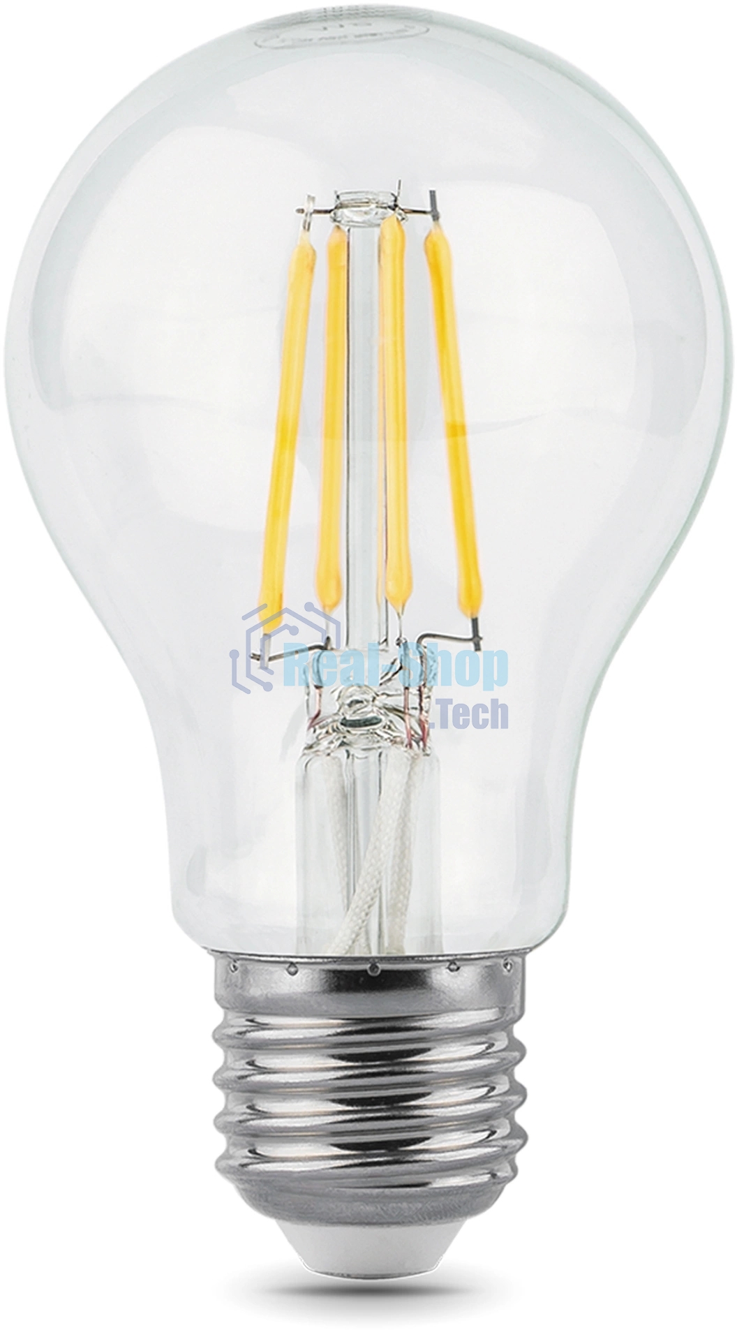 Лампа светодиодная Gauss 102802206LED Filament А60 Е27 6Вт 4100к 1/10/40