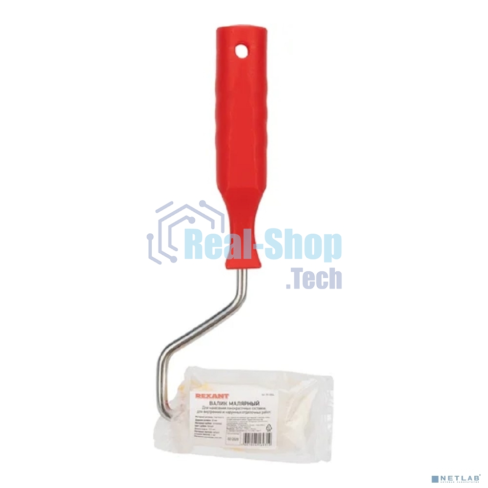 Валик-мини Rexant полиамид, ворс 10.5 мм, ширина ролика 60 мм,Ø 15