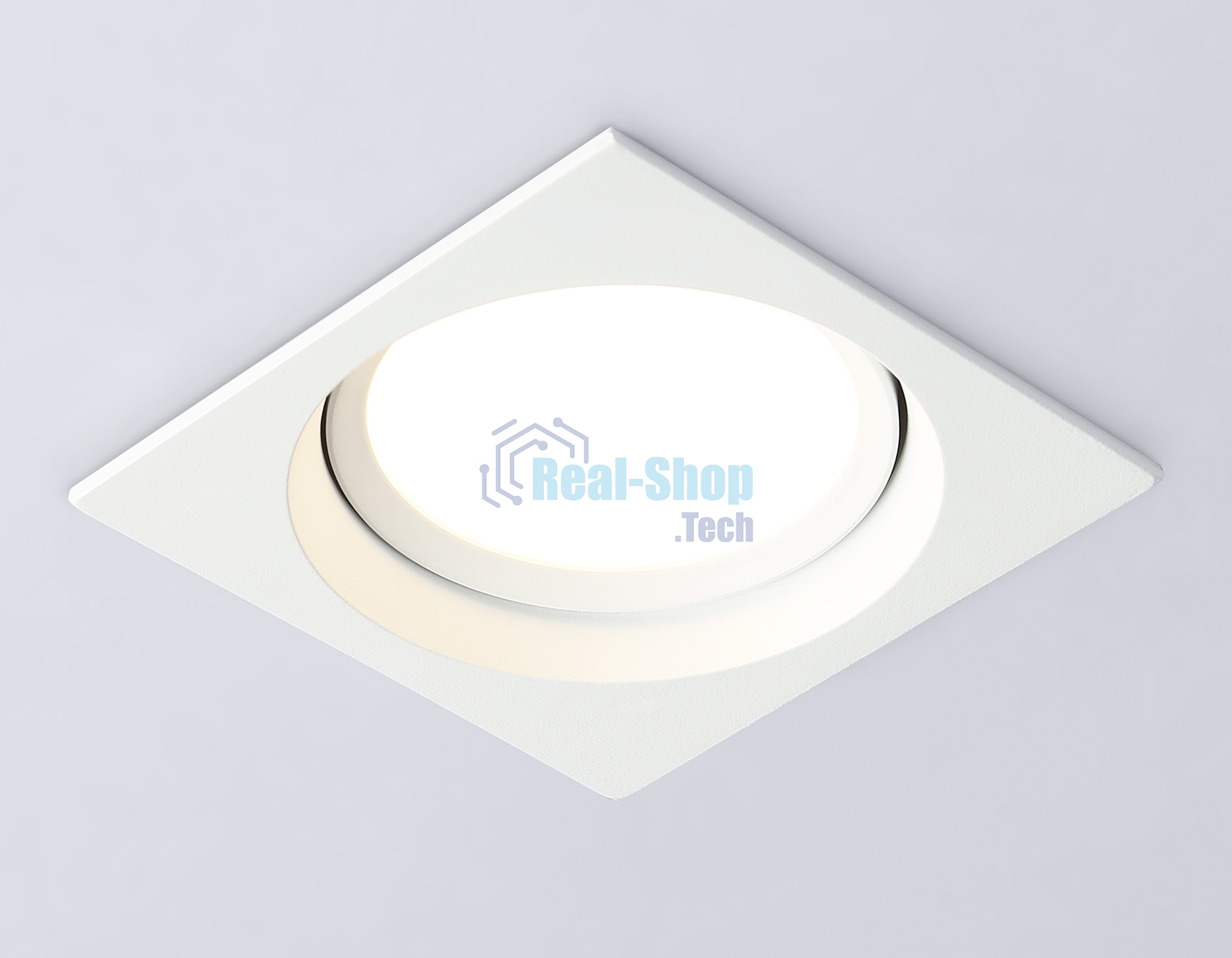 Светильник Ambrella light TN52232 WH белый IP20 GX53 110*110*44