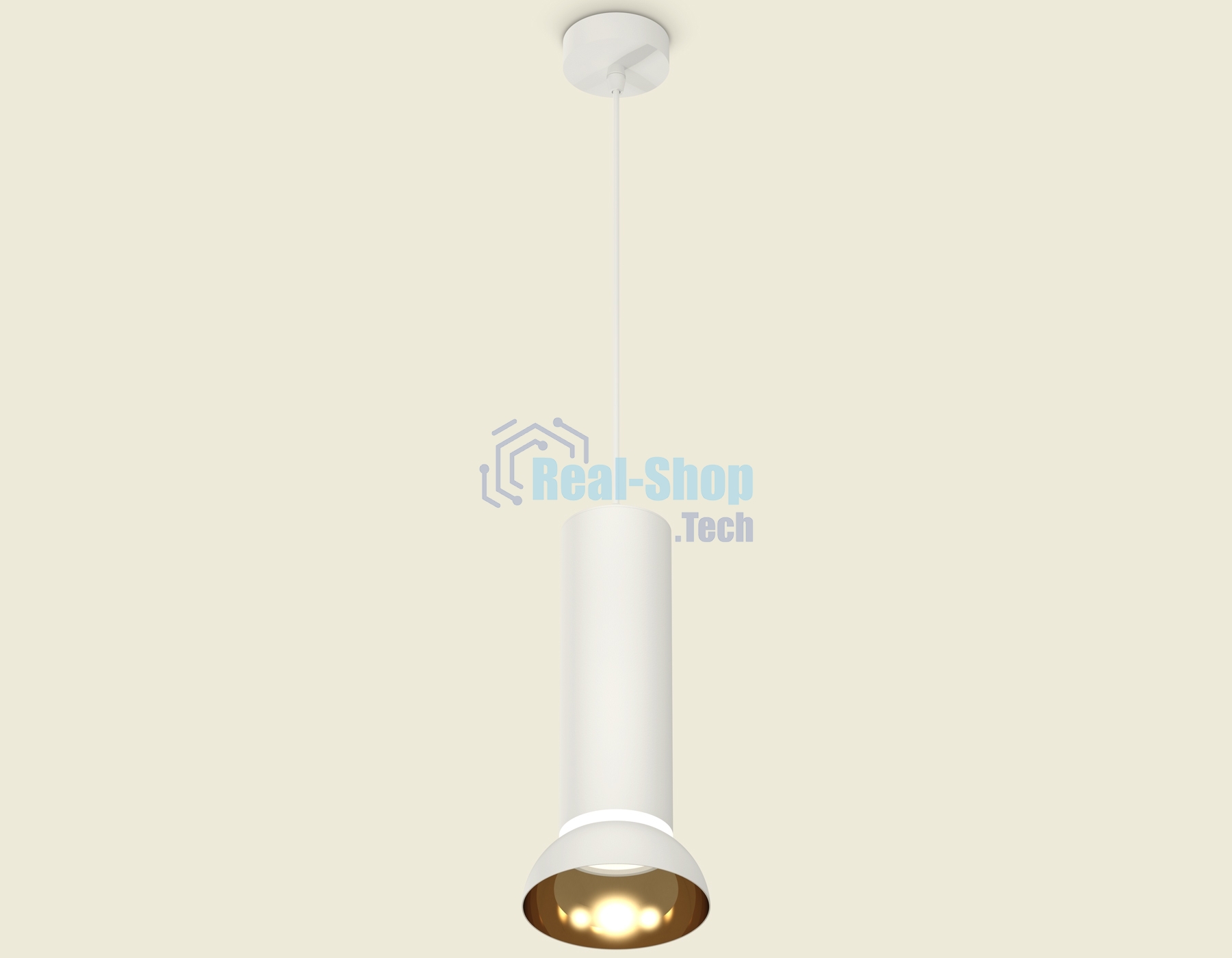 Светильник Ambrella Light XP8191101 SWH/PYG/CL белый песок/золото желтое полированное/прозрачный (A2331, C8191, N8144)