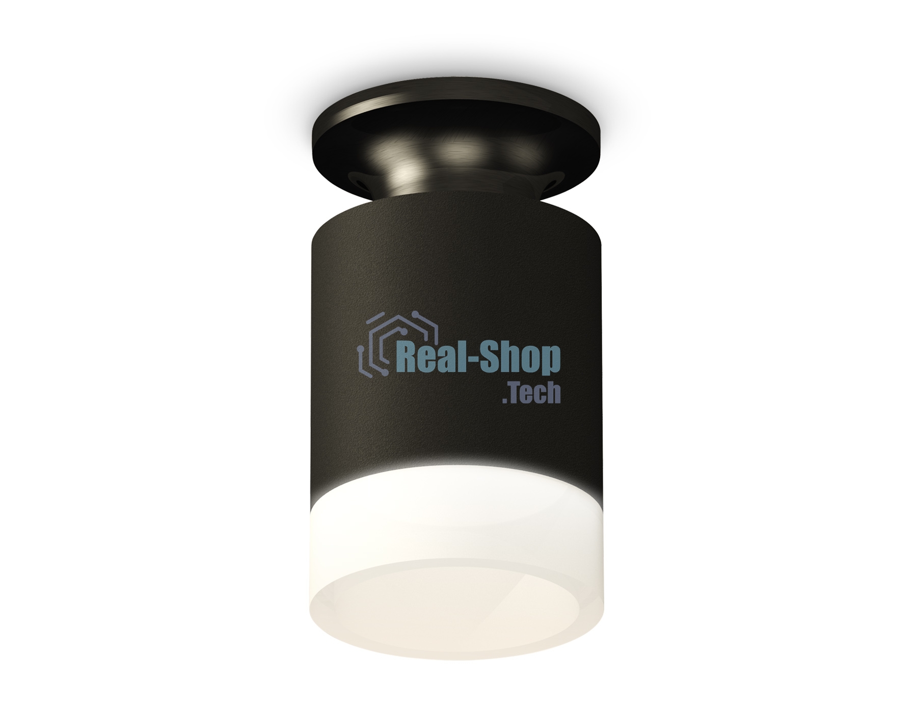 Светильник Ambrella Light XS6302111 SBK/PBK/FR черный песок/черный полированный/белый матовый MR16 GU5.3 (N6902, C6302, N6248)