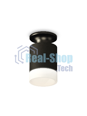 Светильник Ambrella Light XS6302111 SBK/PBK/FR черный песок/черный полированный/белый матовый MR16 GU5.3 (N6902, C6302, N6248)
