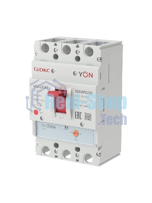 Выключатель автоматический MGS250 3P 160-200A 25kA YON MGS250M-3TAMF0200