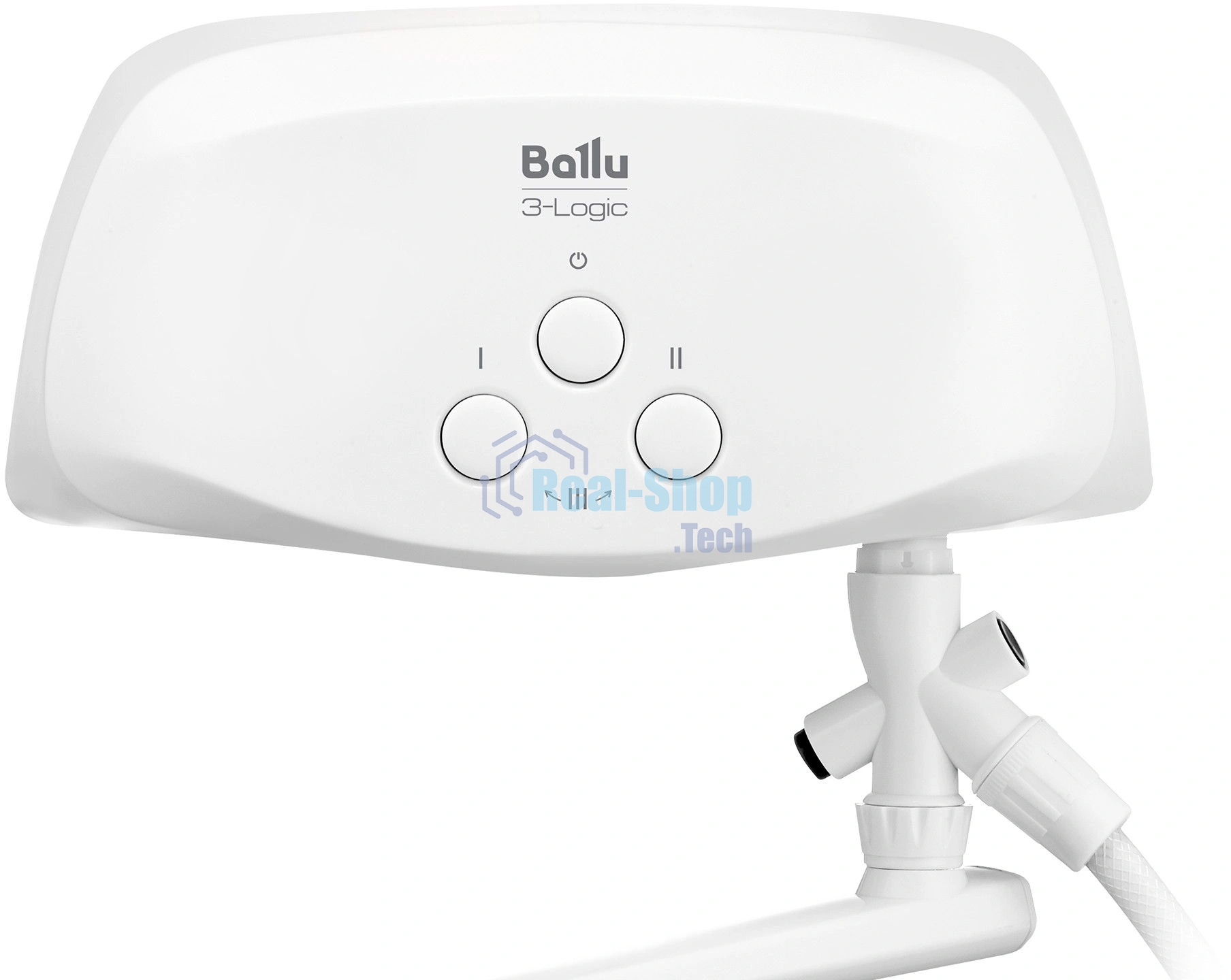 Водонагреватель проточный Ballu 3-Logic TS (6,5 kW) - кран+душ