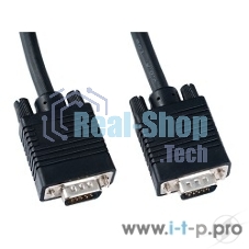 Кабель PERFEO Кабель VGA/SVGA вилка - VGA/SVGA вилка, с ф/фильтрами, 1,8 м. (V7001)