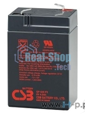 Батарея для ИБП CSB GP 645 (6V, 4.5Ah)
