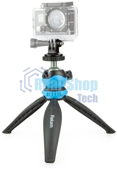 Штатив Rekam Pokipod настольный черный пластик/металл (143гр.)