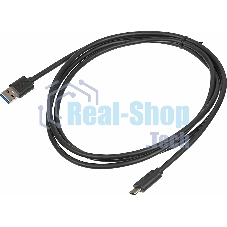 Кабель Buro BHP USB-TPC-1.8 USB 3.0 A(m) USB Type-C (m) 1.8м черный