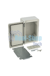 Корпус пластиковый ЩМПп с монтажной панелью 300х200х130 мм ABS УХЛ1 IP65 Rexant